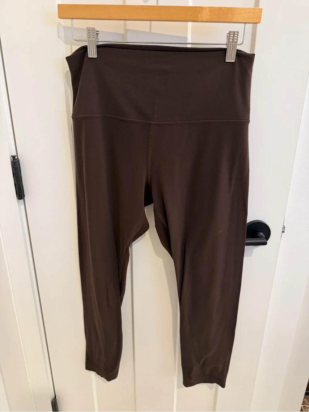 Lululemon Align cropped length leggings in Brown